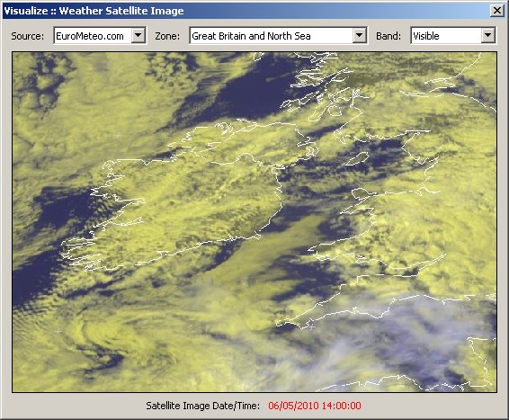 Weather Ireland - Satellite view