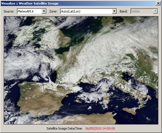 Weather Europe - Satellite view