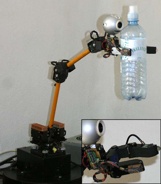 Robotic arm I use to test chorg software